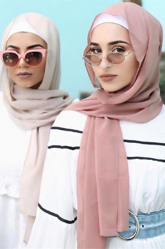 New and Trendy Different Hijab Styles