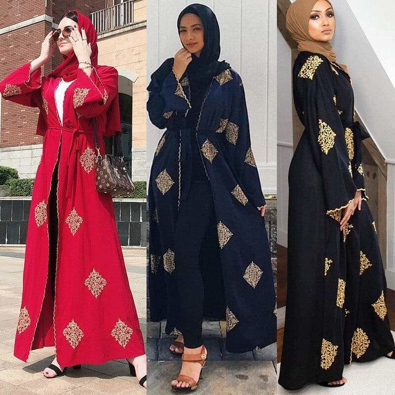 How To Wear An Open Abaya
