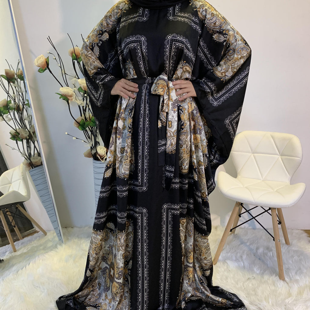 Printed Design Butterfly Abaya | Arabian Boutique