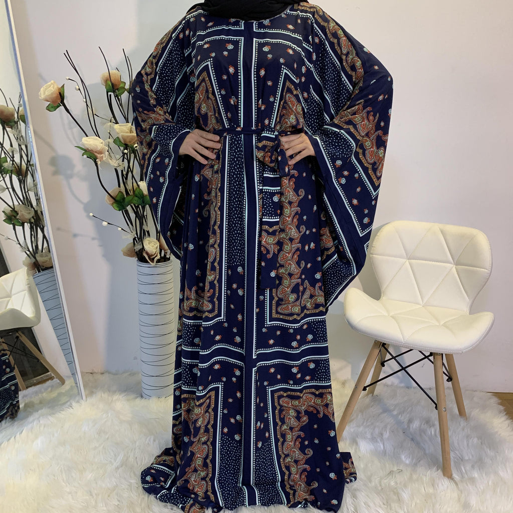 Printed Design Butterfly Abaya | Arabian Boutique