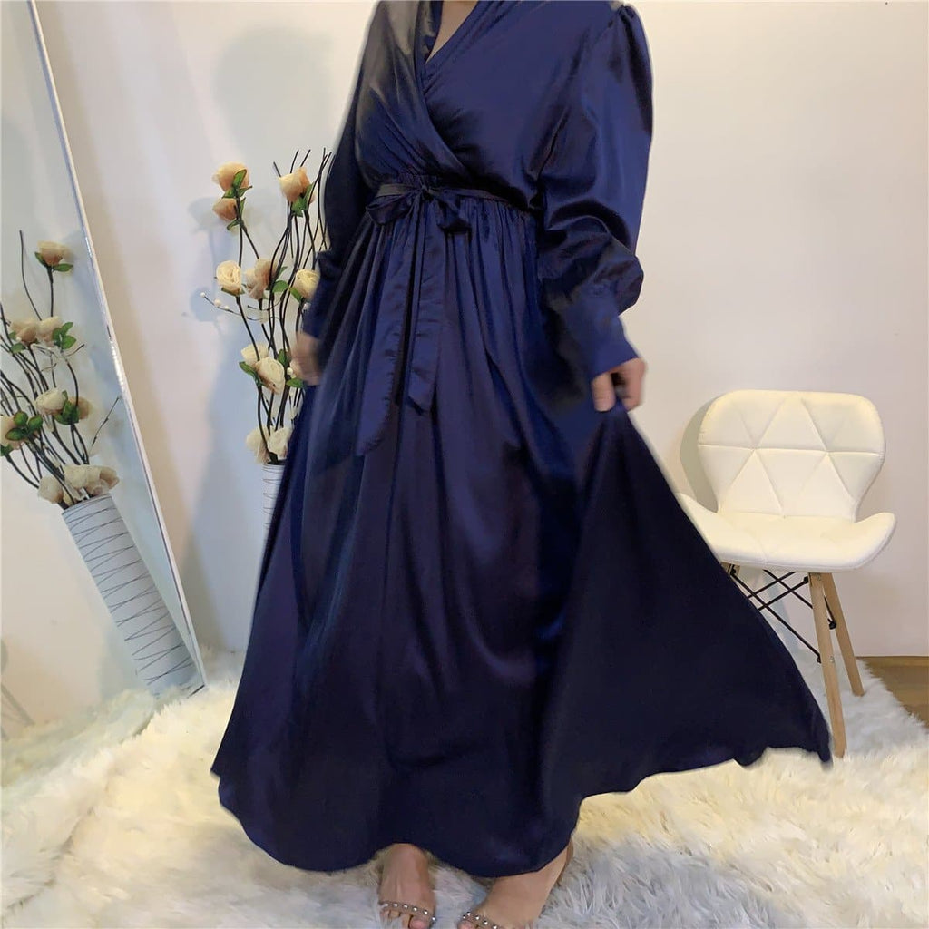 Satin Abaya Dress | Arabian Boutique