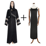 MD Abayas For Women Elegant Hijab Dress Dubai Turkey Muslim Hijab Dress Caftan Marocain Shiny Stones Kimono Islamic Clothing - Arabian Boutique