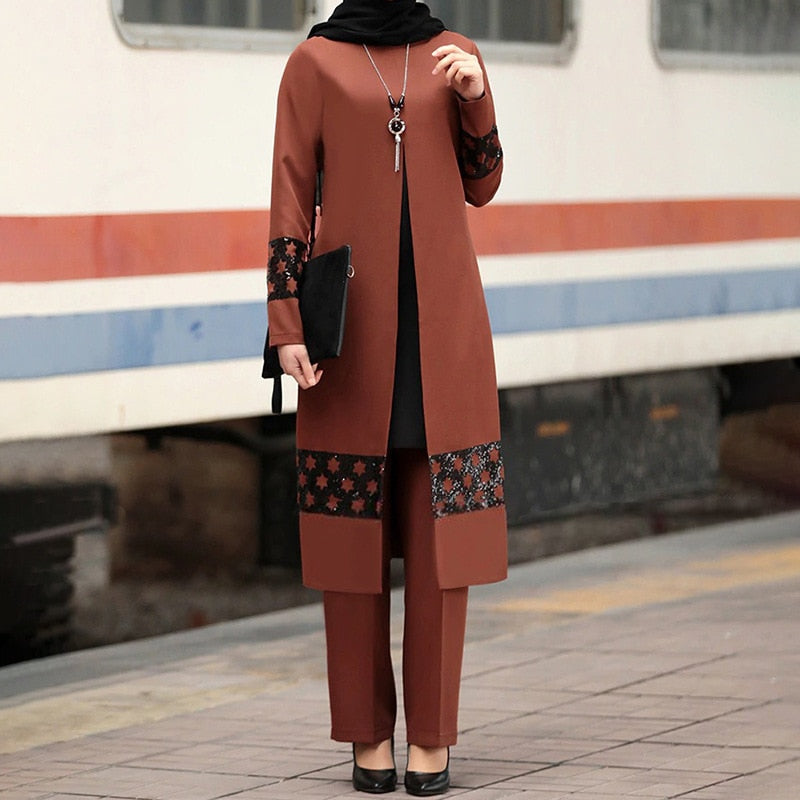 Open Front Long Sleeve Arabian Jacket - Muslim Jacket - Islamic Coats - Arabian Jacket | Arabian Boutique