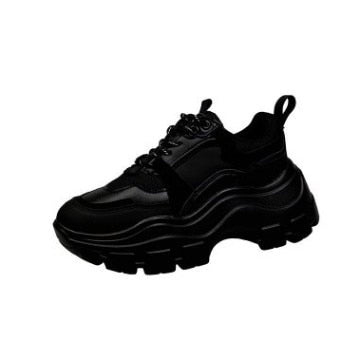 Black JIANBUDAN Sneakers with high sole
