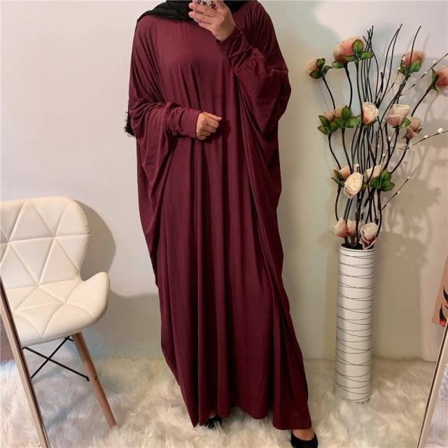 One-Piece Jilbab Simple Abaya - Arabian Boutique