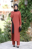 Tunic Trousers Women Hijab Suit - Arabian Boutique