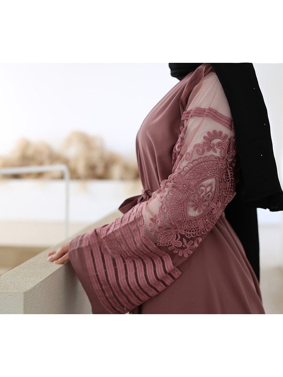 Luxurious Open Abaya - Arabian Boutique