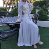 Muslim Bridesmaid Dress- Violet Chiffon