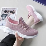 Pink COZOK Mesh Sneakers