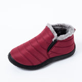 Red Comfortable and Waterproof Boot