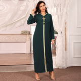 Caftan Marocain Abaya Dubai Turkey Islam Kaftan Muslim Hijab Dress African Dresses For Women Robe Arabe Musulman Djellaba Femme - Arabian Boutique