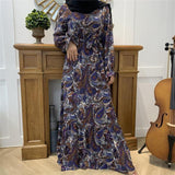 Floral Summer Abaya Dress - Arabian Boutique