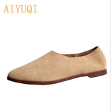 New Casual Ballerina-Style Suede Shoe-4 colors
