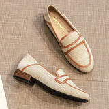 Casual Loafer with Heel for Modest Dress