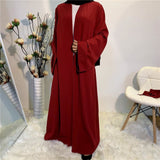 Simple Open Abaya - ArabiaBoutique